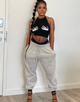 Stylish Cropped Halter Top for Night Out