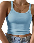 Summer Women's Crop Tank Top - Stylish and Trendy