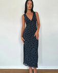 Summer Slim Fit V-Neck Floral Dress