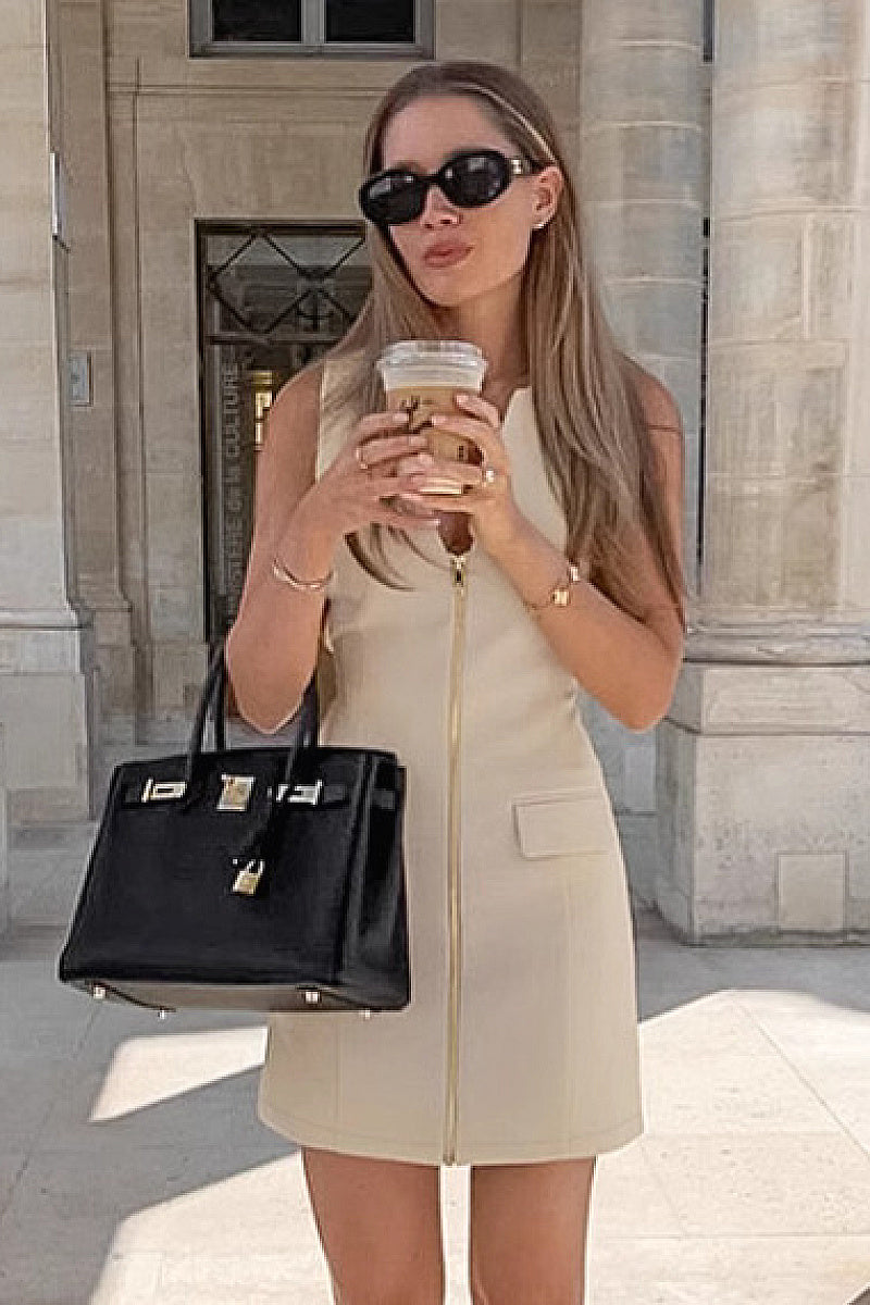 Spring Casual V-Neck Bodycon Dress for Women