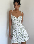 Vintage Style Floral A-Line Dress