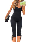 Sexy Solid Color Jumpsuit for Women