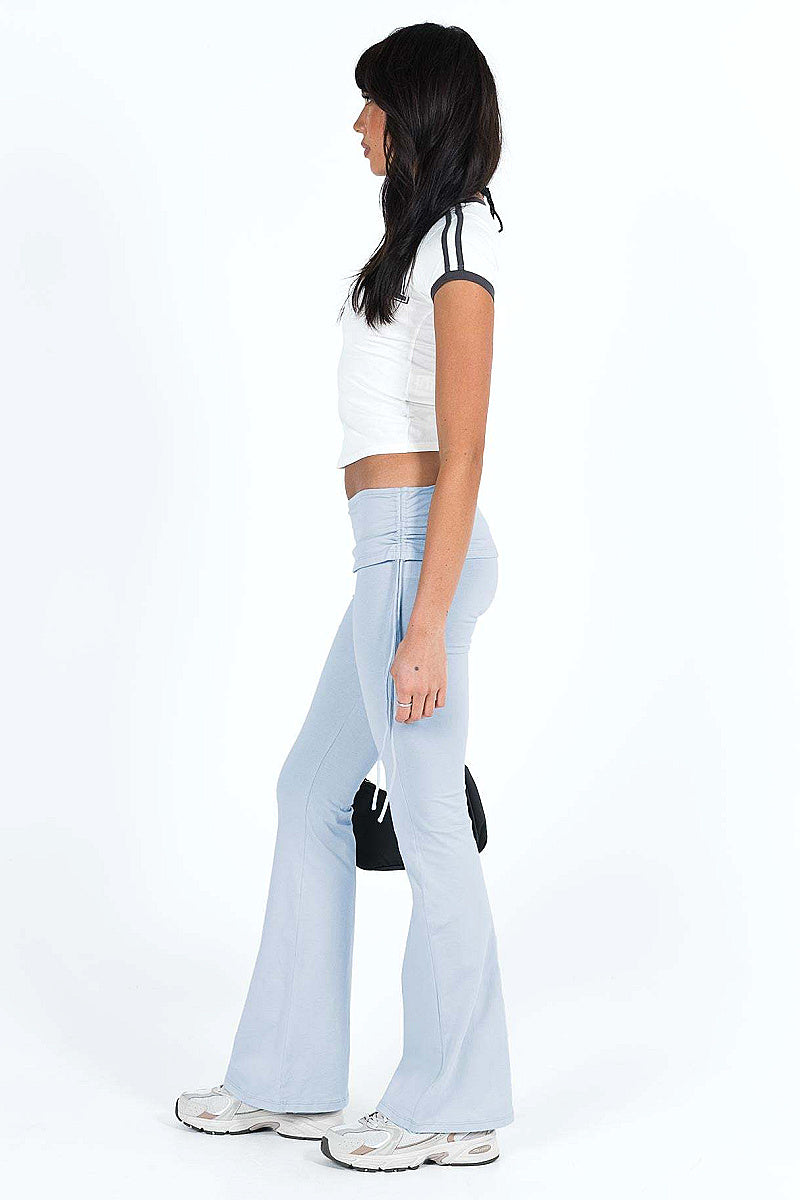 Fashionable High Elasticity Flared Pants for Women
