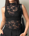 Lace Tie-Front Top for Trendy Women