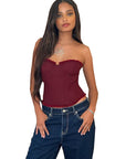 Lace Sexy French Style Sweetheart Top