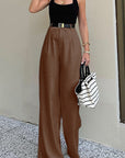 High Waist Wide Leg Trousers for Women