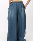 Trendy Street Style Loose Wide Leg Jeans