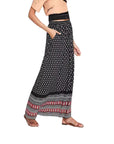 Summer Vintage A-Line High Waist Skirt