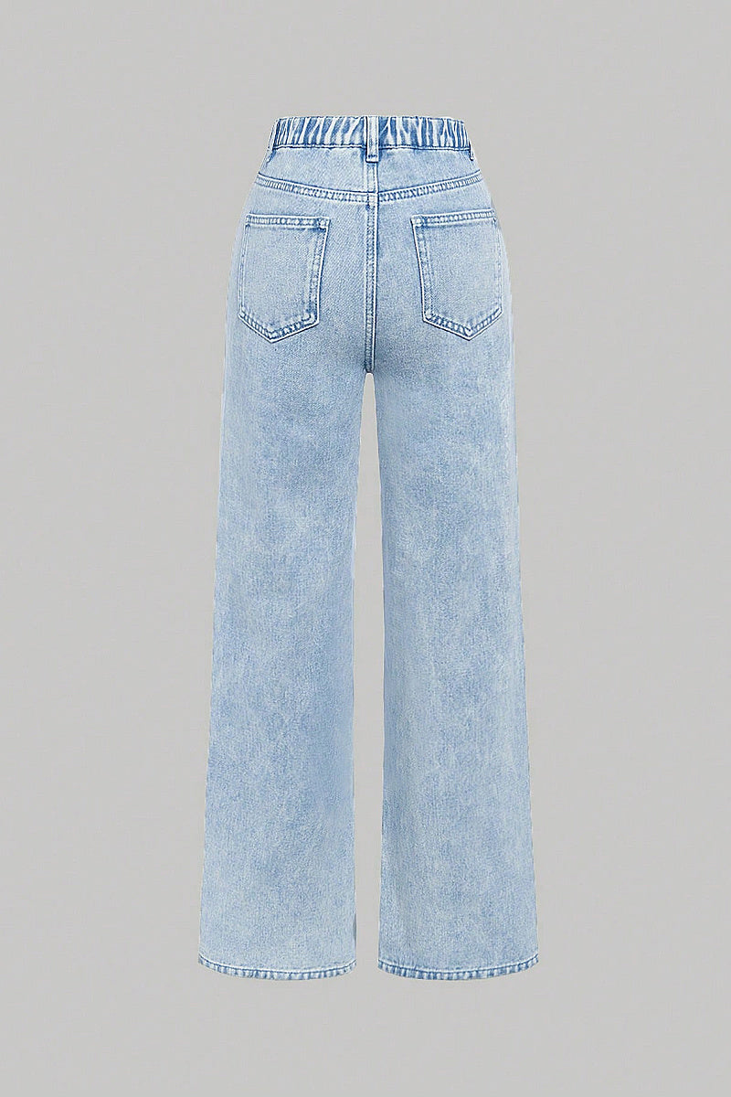 Trendy Wide Leg Jeans for Kids