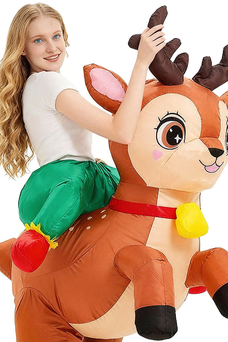 Inflatable Reindeer Costume for Parties