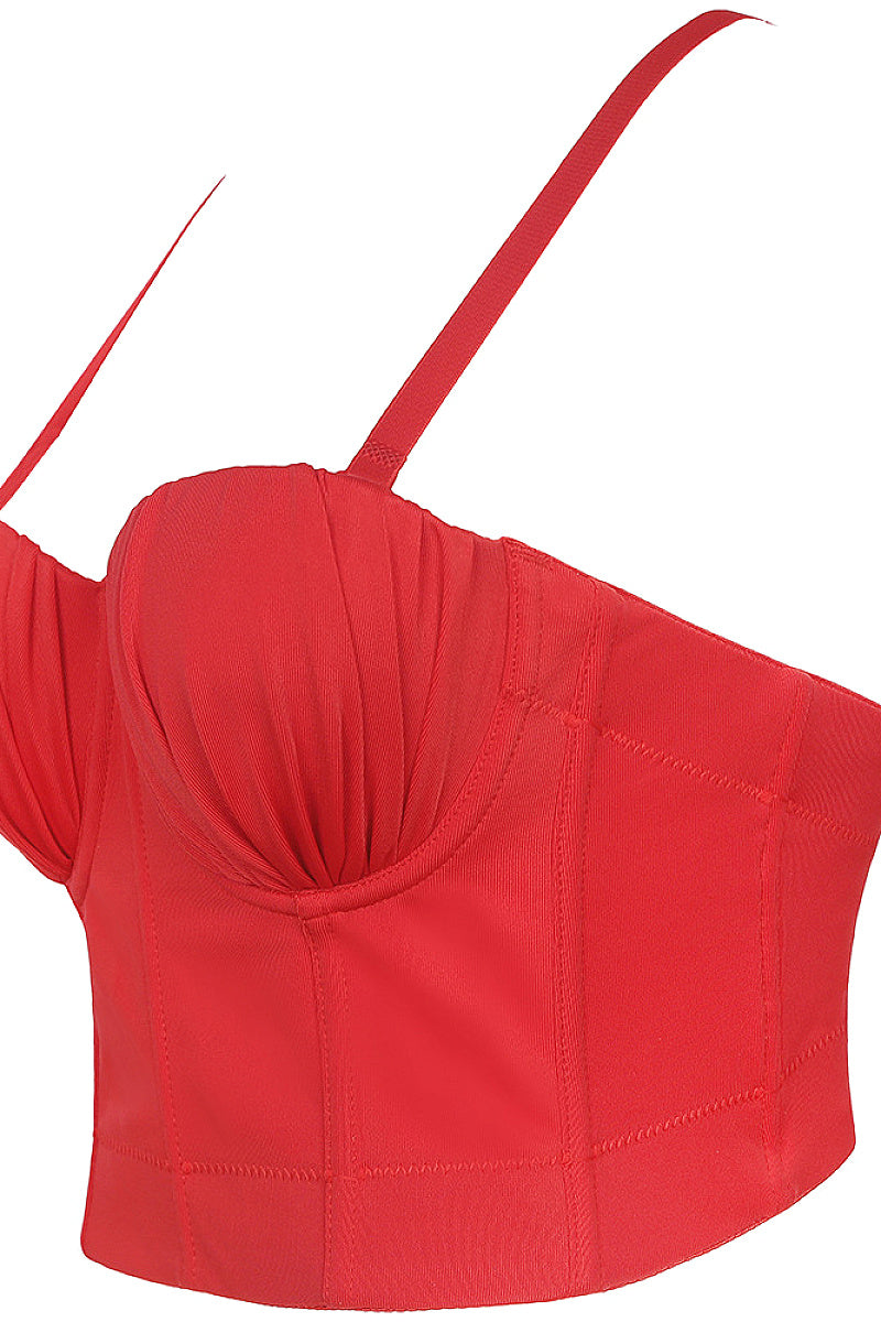 Chic Backless Strap Top with Ruffles