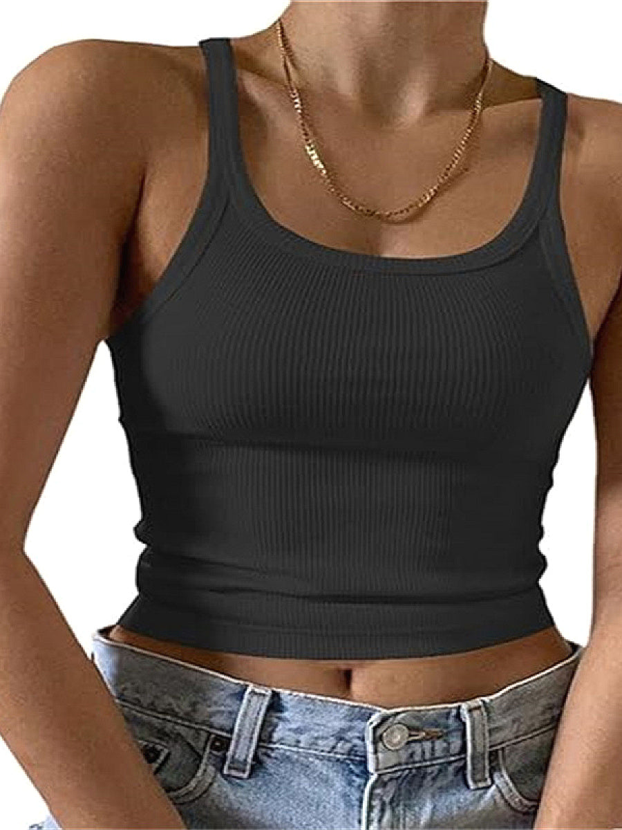 Summer Women's Crop Tank Top - Stylish and Trendy