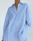 Casual Cotton Two-Piece Set for Women