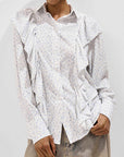 Loose Floral Print Shirt for Women