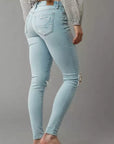 Women's Slim Fit Stretchy Ripped Jeans