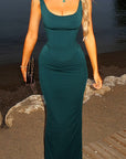 Summer Sexy Solid Color Slim Fit Dress