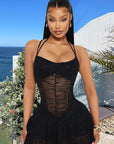 Sexy Halter Neck Princess Dress for Women