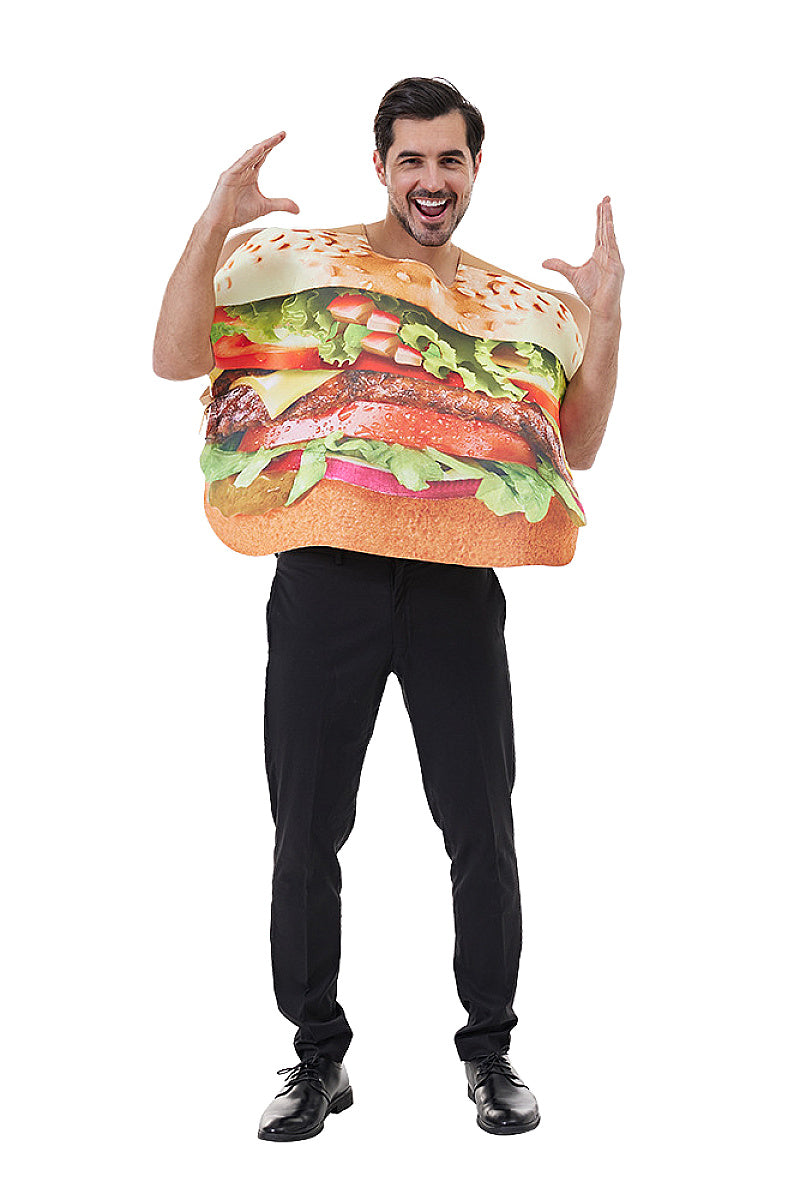 Halloween Stage Performance Costume Hamburger Cosplay