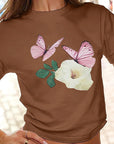 Summer Y2K Short T-Shirt with High Waist Pants