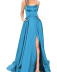 2023 New Long Bridesmaid Dress with Train