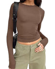 Casual Long Sleeve T-Shirt for Women