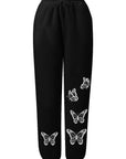 Spring Loose Drawstring Casual Straight Pants