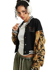 Trendy Women's Color Block Cardigan for Fall