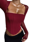 Fashionable Spring Casual One-Shoulder Top for Women