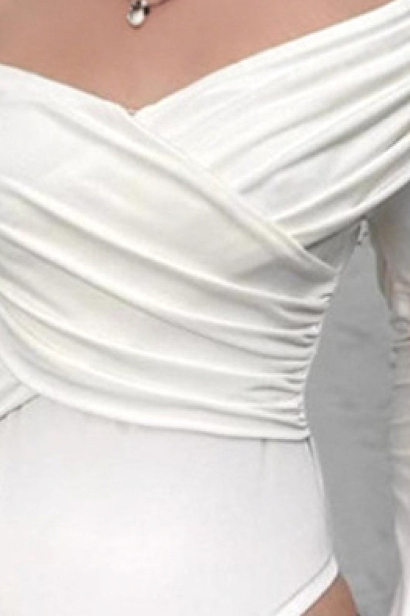 Summer Elegant Off-Shoulder Ruffled Jumpsuit