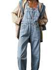 Casual Loose Denim Overalls for Women