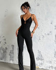 Lace-Up Sexy Jumpsuit for Women