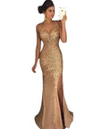 New V-Neck Long Dress
