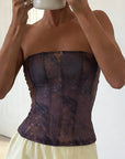 Summer Trendy American Street Style Printed Top