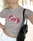 Summer Y2K Short T-Shirt with High Waist Pants