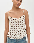2026 Spring Summer Women's Polka Dot Cami Top