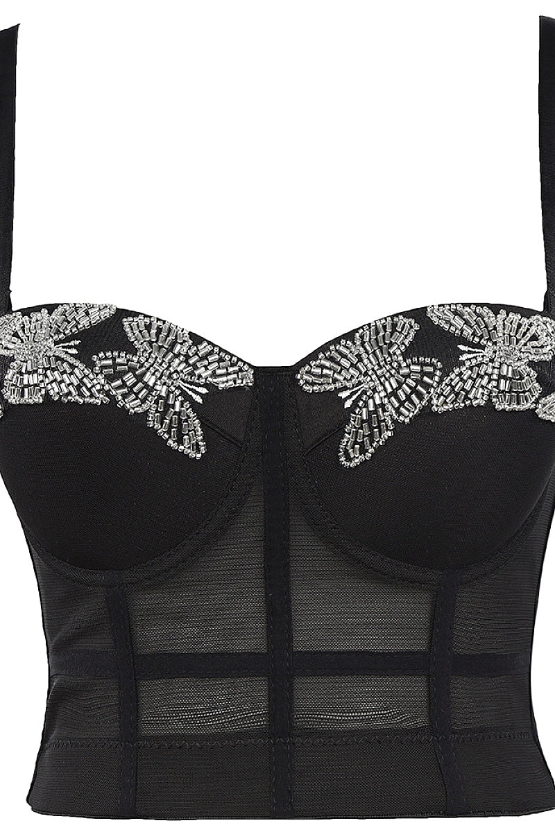 Sexy Butterfly Bone Camisole Top for Women
