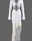 Summer Sexy Street Style Long Sleeve V-Neck Dress