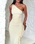 Summer Vacation Style Asymmetrical Dress
