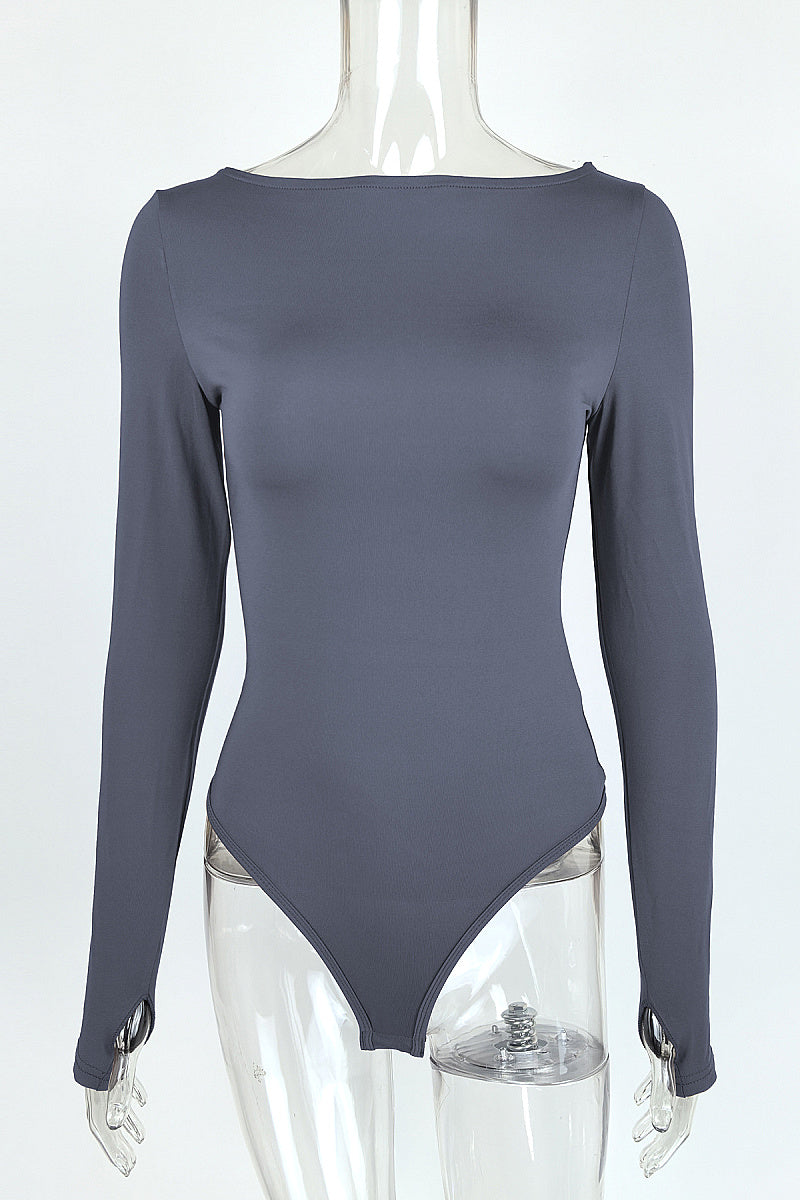 New Autumn Winter Off-Shoulder Bodysuit for Women