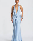 Summer New Style Halter Neck Backless Long Dress