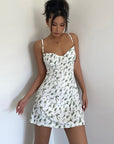 Vintage Style Floral A-Line Dress