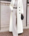 2026 Autumn Winter Women's Long Solid Color Coat