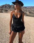 Sexy Backless Deep V Jumpsuit for Women