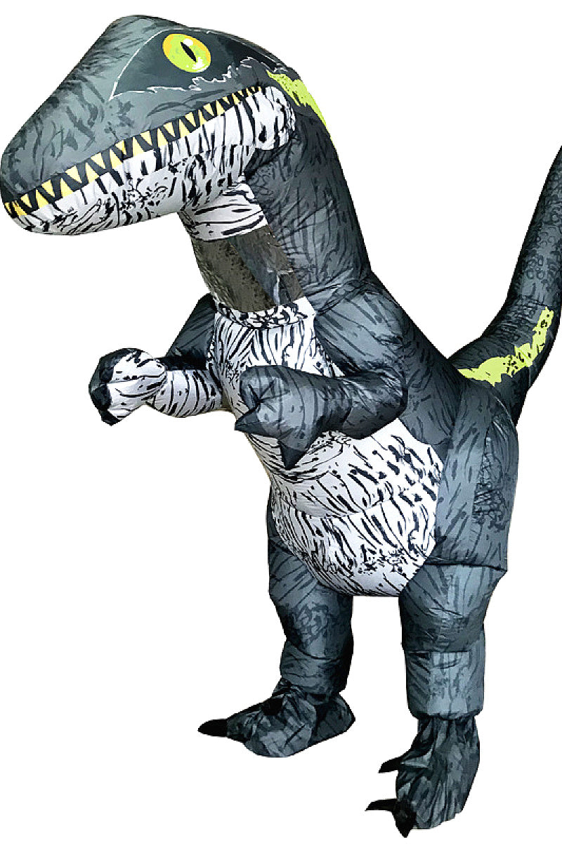 Inflatable Raptor Costume for Halloween Cosplay