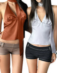 Summer Sexy Halter Neck Backless Top