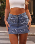Stylish Denim Bodycon Skirt for Women