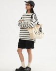 HeyHenry Vintage American Striped Long Sleeve T-Shirt