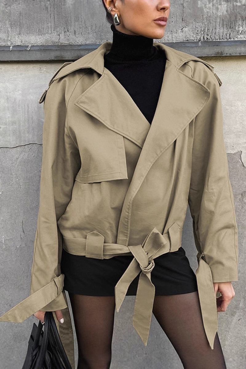 Chic Casual Trench Coat for Women