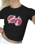 Summer Y2K Short T-Shirt with High Waist Pants