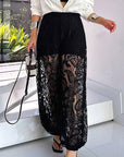 Lace Wide Leg Pants for Women